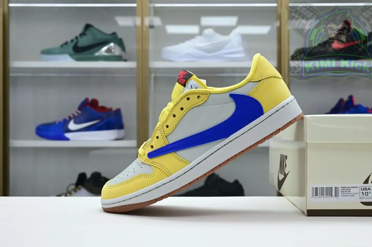 Canary 1Low Travis x Kimikick Scott Jordan Jordan Air 0717
